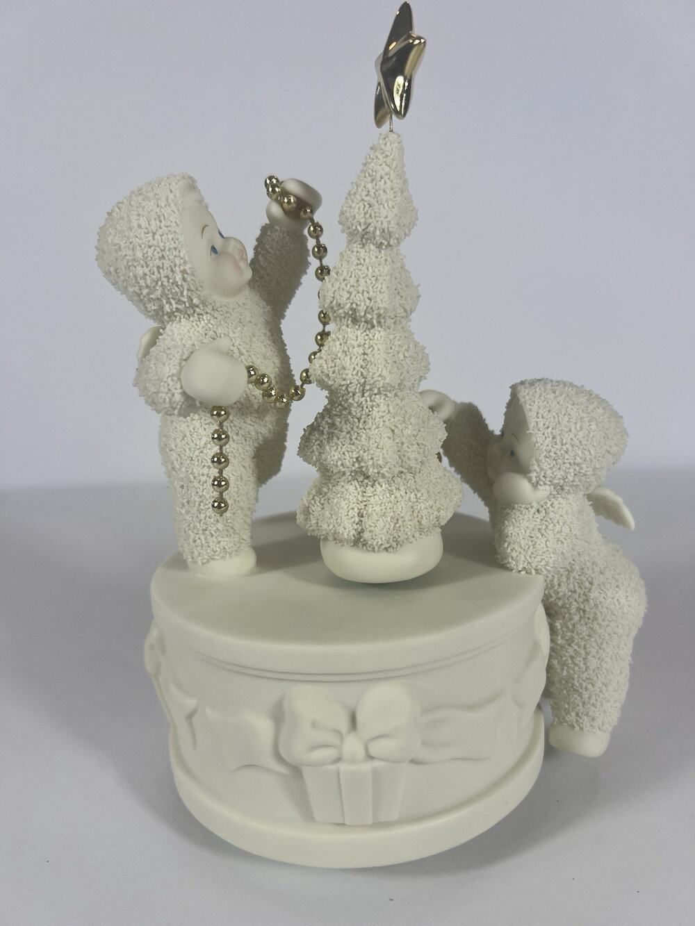 Department 56 Snowbabies "O Christmas Tree" Vintage Music Box